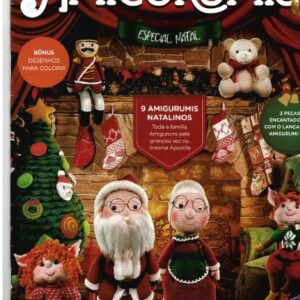 Receita de amigurumi em PDF - Especial de natal 8 receitas