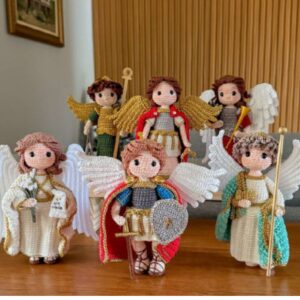 Receita de amigurumi em PDF - Ebook Arcanjos