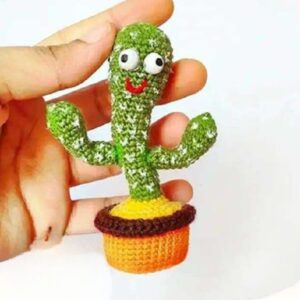 Receita de amigurumi em PDF - Cacto
