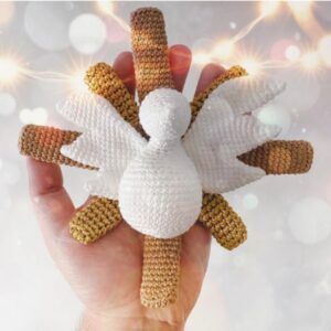 Receita de amigurumi em PDF - Guirlanda Divino Espírito Santo