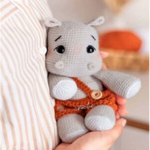 Receita de amigurumi em PDF - Hipo