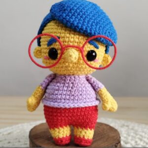 Receita de amigurumi em PDF - Milhouse - Simpsons