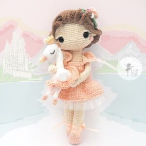 Receita de amigurumi em PDF - Boneca Natascha e Odette