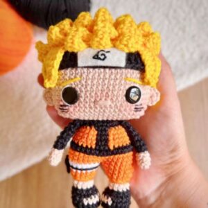 Receita de amigurumi em PDF - Naruto