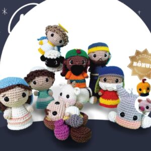 Receita de amigurumi em PDF - Presépio