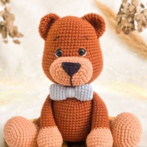 Receita de amigurumi em PDF - Teddy o Urso