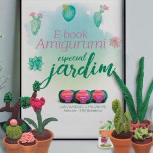Receita de amigurumi em PDF - Jardim de amigurumi