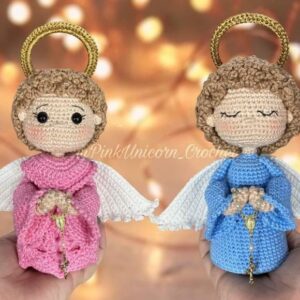 Receita de amigurumi em PDF - Anjos