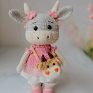 Receita de amigurumi em PDF - Buffalo