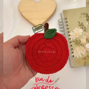 Receita de amigurumi gratuita - Maçã