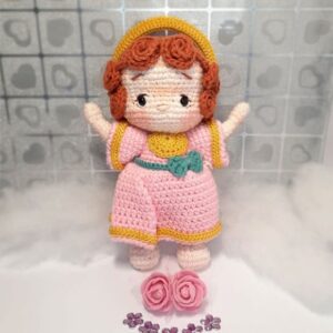Receita de amigurumi em PDF - Menino Jesus
