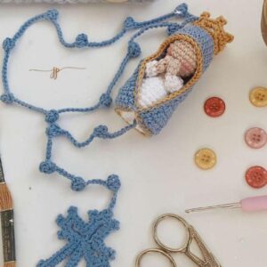 Receita de amigurumi - Tercinho Nossa Senhora