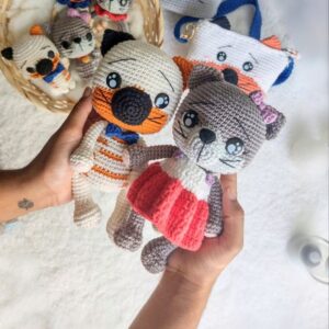 Receita de amigurumi em PDF - Amicat