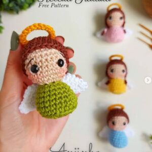 Receita de amigurumi gratuita - Anjinho