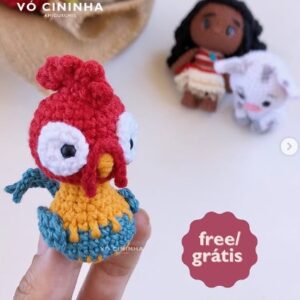 Receita de amigurumi gratuita - Hey HeY Galo