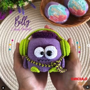 Receita de amigurumi gratuita - Billy