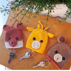 Receita de amigurumi em PDF - Guarda Chaves