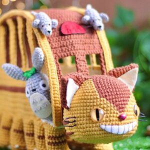 Receita de amigurumi em PDF - Catbus