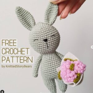 Receita de amigurumi gratuita - Coelho