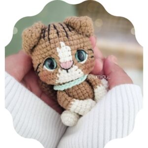 Receita de amigurumi em PDF - O Gatinho Baunilha