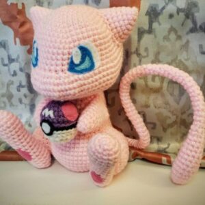 Receita de amigurumi em PDF - Mew