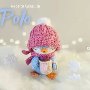 Receita de amigurumi gratuita - Pinguim fofo