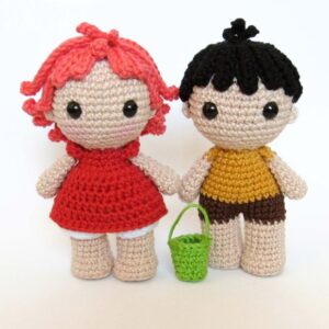 Receita de amigurumi em PDF - Ponyo