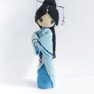 Receita de amigurumi em PDF - Qin Xiang