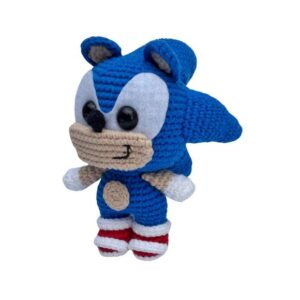 Receita de amigurumi em PDF - Sonic