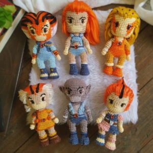 Receita de amigurumi em PDF - Thundercats