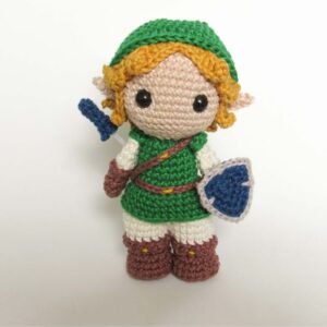 Receita de amigurumi em PDF - Link Zelda