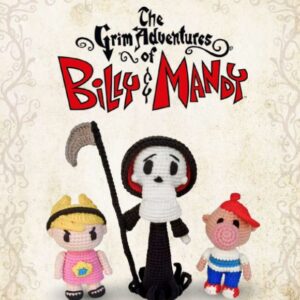 Receita de Amigurumi em PDF - Billy e Mandy