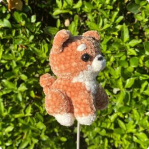 Receita de Amigurumi em pdf - Clover o Shiba Gordinho