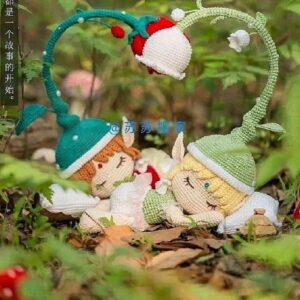 Receita de Amigurumi em pdf - Luminaria de Elfos