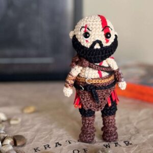 Receita de Amigurumi em pdf - Kratos