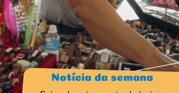 Feira de artesanato de bairro muda temporariamente de endereço