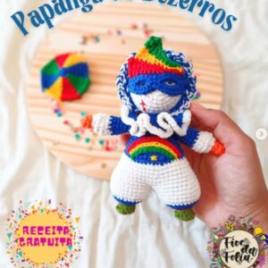 Receita de amigurumi gratuita - Papangu de Bezerros