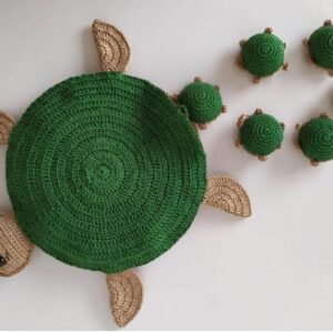 Receita de Amigurumi em pdf - Jogo da Memória Tartaruga