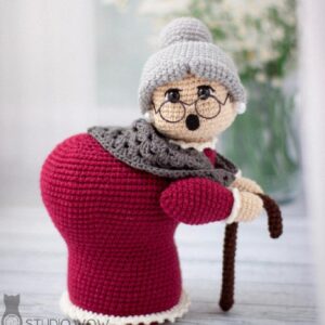 Receita de Amigurumi em pdf - Vovó