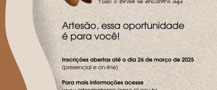 Abertas inscrições para o 19º Salão do Artesanato de São Paulo – Raízes Brasileira