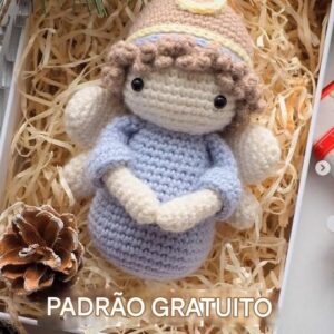 Receita de amigurumi gratuita - Anjinho