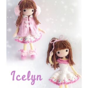 Receita de Amigurumi em pdf - Boneca com Troca de Roupa