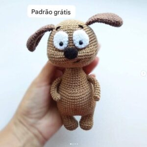 Receita de amigurumi gratuita - Cachorro