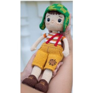 Receita de amigurumi em PDF - Chaves