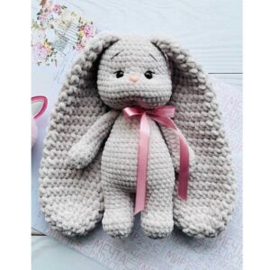 Receita de amigurumi gratuita - Coelho de pelúcia