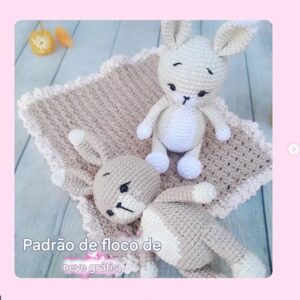 Receita de amigurumi gratuita - Coelhinho