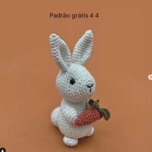 Receita de amigurumi gratuita - Henri , o Coelho