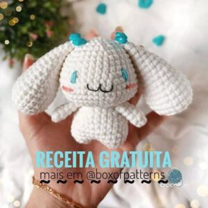 Receita de amigurumi gratuita - Coelhinho