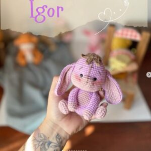 Receita de amigurumi gratuita - Igor