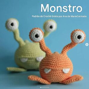 Receita de amigurumi gratuita - Monstros